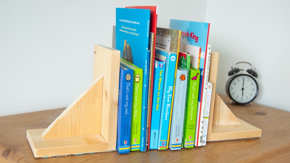 homemade bookends