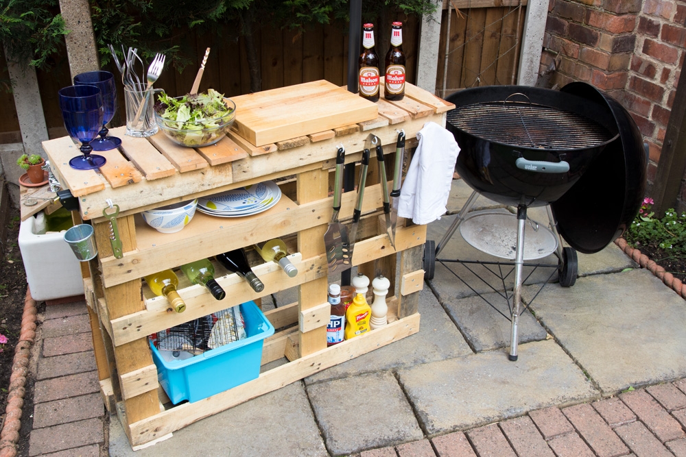 Diy bbq outlet station